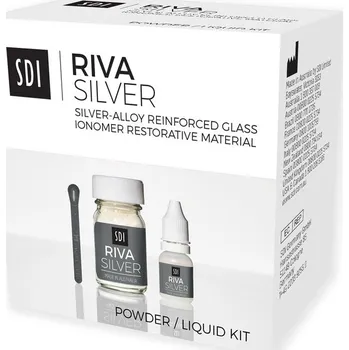 Dentální hygiena SDI Riva Silver 32g prášek+10g tekutina