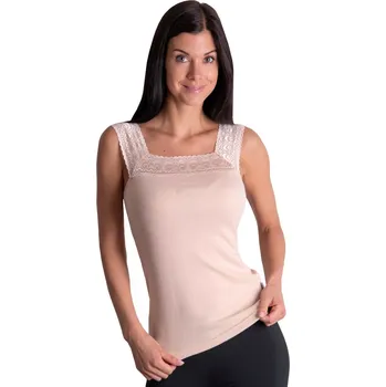 Dámská košilka na široké ramínka Asari Emili Barva/Velikost: tělová / S/M