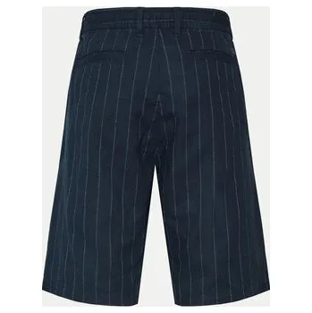 Pánské kraťasy s.Oliver Šortky z materiálu 2143831 Tmavomodrá Relaxed Fit 31