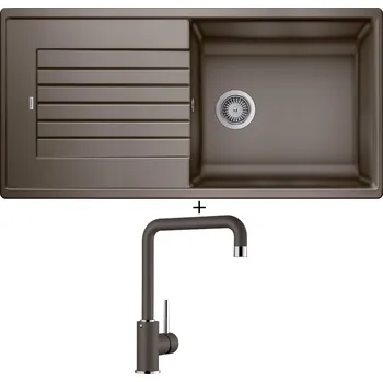 Granitový dřez Granitový dřez SET Blanco ZIA XL 6 S kávová 517577 + Blanco MILI kávová 523111