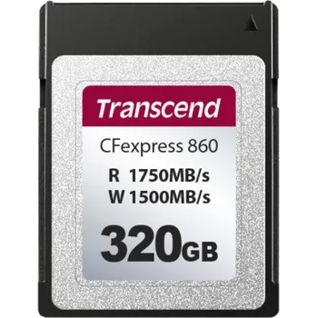 Paměťová karta Transcend CFexpress Card 320GB SLC (TS320GCFE860)