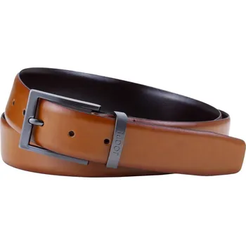 Opasek Velké Velikosti - Joop! - Pásek s kovovým poutkem - 115 - Hnědá