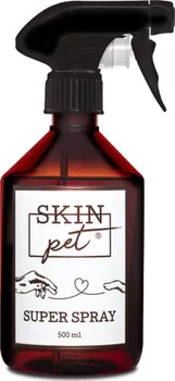 Lék pro psa a kočku SkinPet Super Spray dezinfekce pro psy a kočky 500 ml