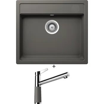 Granitový dřez Granitový dřez SET Schock MONO N-100 Silverstone + Schock SC-510 554000 Silverstone