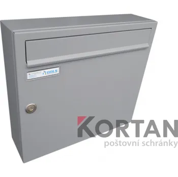 Poštovní schránka Poštovní schránka A-01 BASIC RAL 8017 - čokoládová hnědá