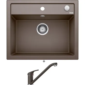 Granitový dřez Granitový dřez SET Blanco DALAGO 6 kávová s excentrem 515066 + Blanco DARAS kávová 517729