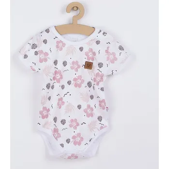 Kojenecký body Kojenecké body s krátkým rukávem Koala Flowers 74 (6-9m)