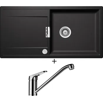 Granitový dřez Granitový dřez SET Schock MONO D-100L Stone + Schock COSMO 525001 chrom