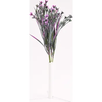 umělá květina Kytice mini kvítků 40 cm, fialová