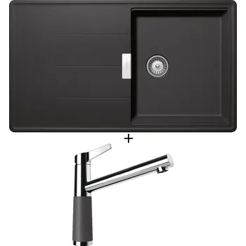 Kuchyňský dřez Granitový dřez SET Schock TIA D-100 Stone + Schock SC-510 554000 Stone