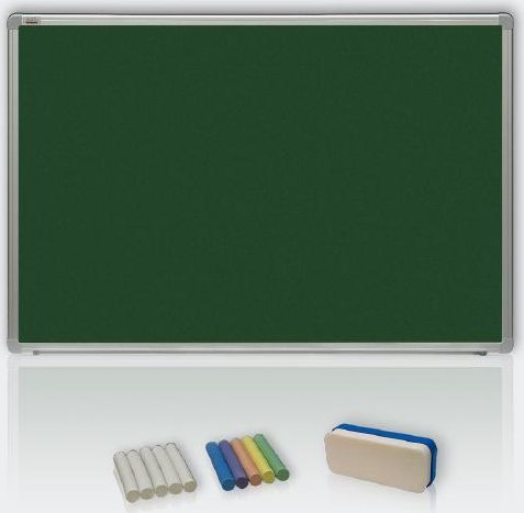2x3 Magnetická tabule na křídy 180x120cm s keramickým povrchem