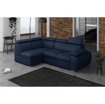 Obývací stěna Sedací souprava Bodie VII levá modrá