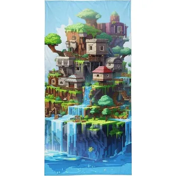 DETEXPOL Osuška Kostičky město Bavlna Froté, 70/140 cm