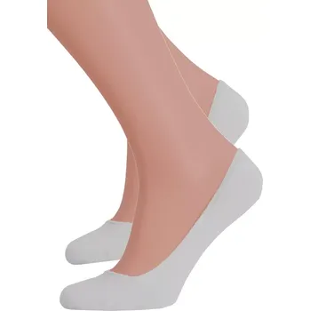 Dámské nízké ponožky 036/013 STEVEN Barva/Velikost: šedá světlá / 38/40