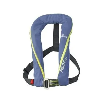 Vodní sport Vesta samonafukovací PILOT 165N auto modrá s okem pro harness