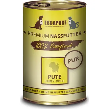 Krmivo pro psa ESCAPURE krůtí PUR 24× 400 g