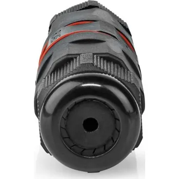 Síťová spojka | Venkovní | CAT6 CCGB89850BK Nedis