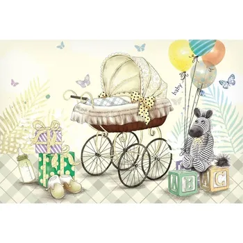 Blahopřání kočárek a hračky W