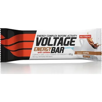 Nutrend Voltage Energy Bar With Caffeine 65 g, káva