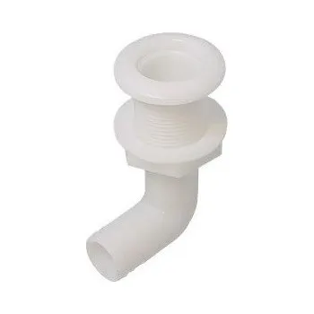 Vodácké vybavení Průchodka plastová bílá pro prům. hadice 19mm