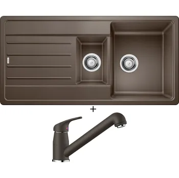 Granitový dřez Granitový dřez SET Blanco LEGRA 6 S kávová 522212 + Blanco DARAS-S kávová 517740
