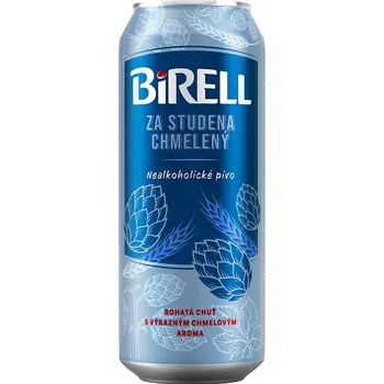 Pivo Birell Za Studena chmelený 0,5l plech - shrink
