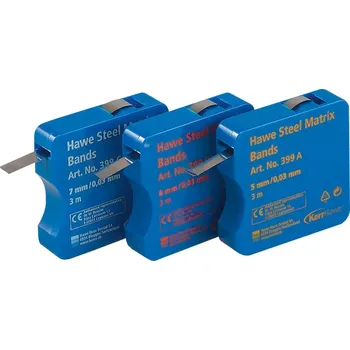 Organizace kabelů Ocelové matricové pásky Kerr Varianta: Ocelová páska 499A 0,045mm, šířka 5mm