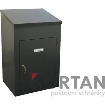 Poštovní schránka Parcel box (schránka na balíky) výšky 810 mm - nástěnný RAL 9016 - dopravní bílá