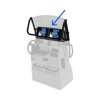 Herní konzole Nástavba konzole pro GPS XL tmavě šedá ke člunu Zodiac Pro