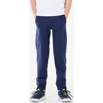 Sportovní oblečení DOMYOS Dětské fitness tepláky 5-6 LET MODRÁ