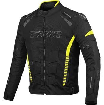 Moto bunda Bunda na motorku TXR Akira černo-fluo žlutá Velikosti: S