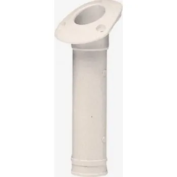 Držák prutu vestavěný bílý V.