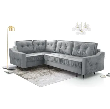 Obývací stěna Sedací souprava L Amalia - šedá