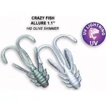 Crazy Fish Gumová nástraha Allure 1,1 barva 14D 10ks