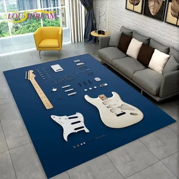 Koberec Koberec s motivem kytar - 14,120x160cm