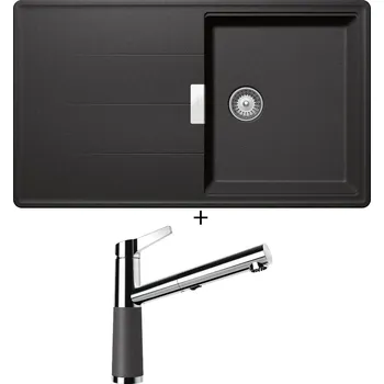 Granitový dřez Granitový dřez SET Schock TIA D-100 Stone + Schock SC-510 554120 Stone