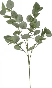 Umělá květina Umělý eukalyptus větvička 90 cm světle zelený