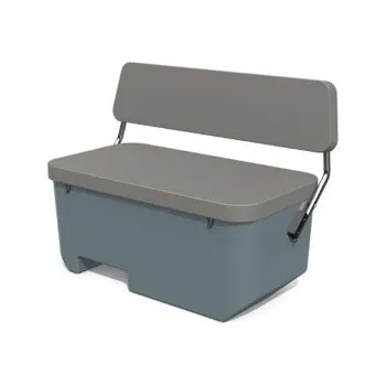 Sedací souprava Sedačka 3-místná šedá ke člunu Explorer 700