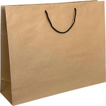 Papírová taška hnědá Napoli 54x15x42 G116