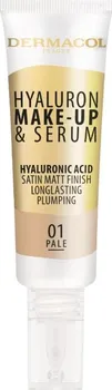 Make-up Dermacol Hyaluron Make-Up & Serum vyživující make-up SPF10 25 g