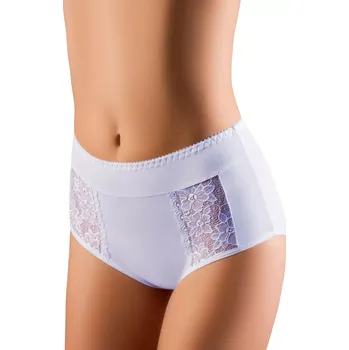 Kalhotky Dámské vyšší kalhotky Bisa Emili Barva/Velikost: bílá / L/XL