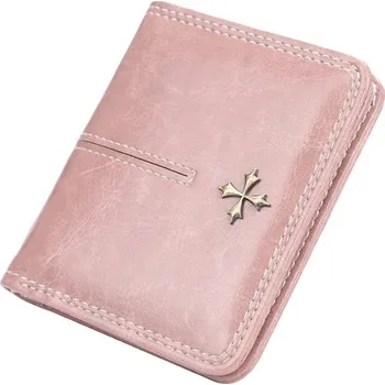 Peněženka Dámská peněženka z umělé kůže - růžový