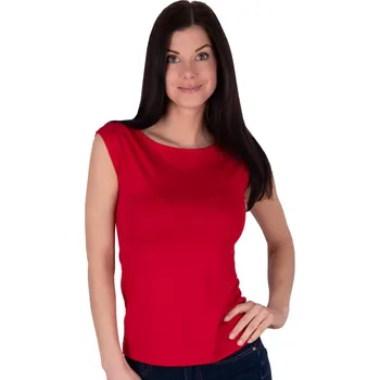 Dámské tílko široká ramínka Indi Long Edition II Babell Barva/Velikost: červená tmavá / S/M