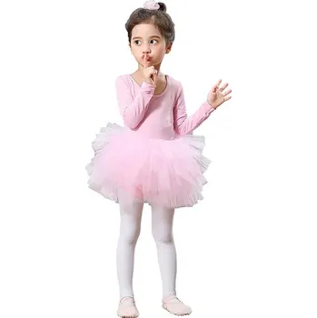 Dívčí šaty Dívčí baletní šaty pro princezny - Růžové rukávy,51 x 53 cm