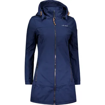 Dámská softshellová bunda Dámský softshellový kabát ALTISPORT CIARA TMAVĚ MODRÁ XS