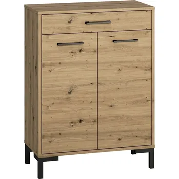 Botník Botník se zásuvkou WILLOW 70 cm, dub artisan