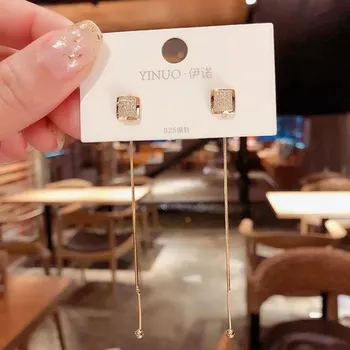 Náušnice Elegantní visací náušnice - 14