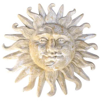 Zahradní dekorace ZahradniDekorace dekorace - Slunce,Den a noc II- reliéf, průměr 80 cm, 36 kg