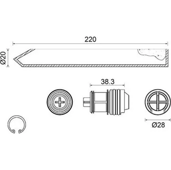 Sušič klimatizace Susarna, klimatizace MAHLE AD 300 000S