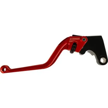 Spojková páčka ACCOSSATO fixed CNC-worked aluminium, red ESY688HR
